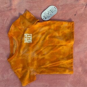 Orange Kids Trick or Treat Shirt